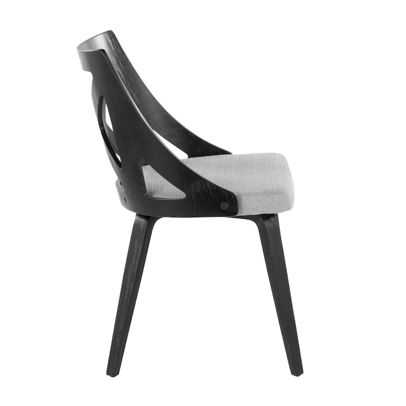 Farmhouse Dining Chairs with X-Back, Set of 2