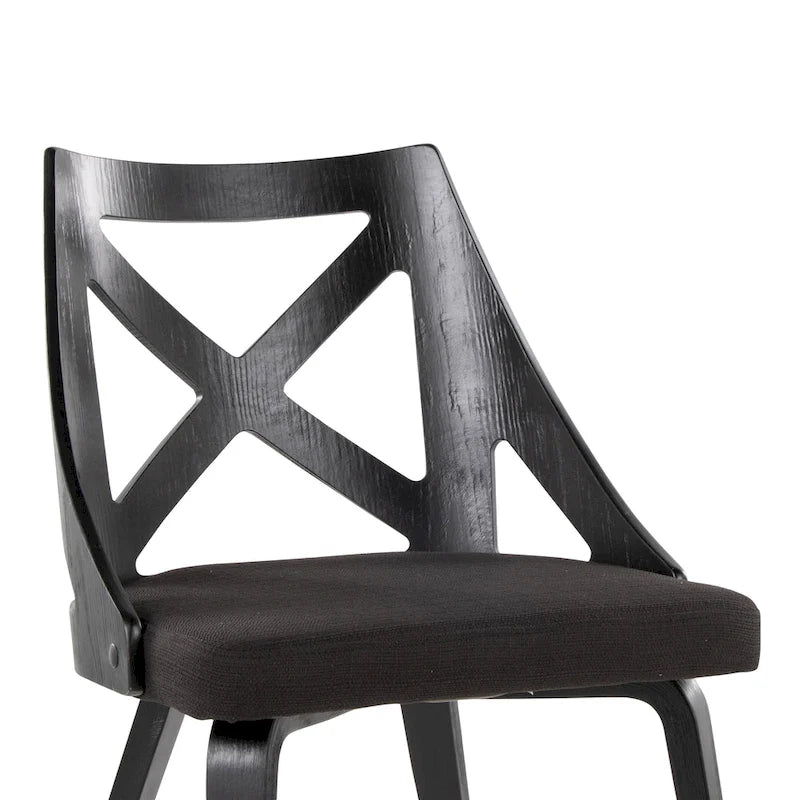 Farmhouse Dining Chairs with X-Back, Set of 2