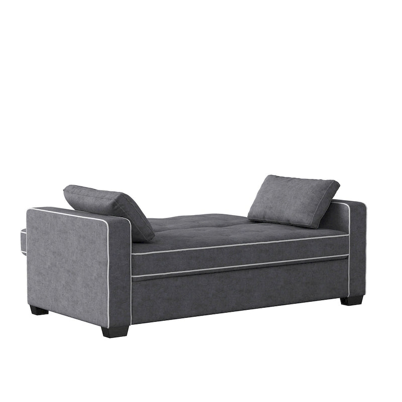 Causeuse convertible avec lit 2 places et positions de chaise longue