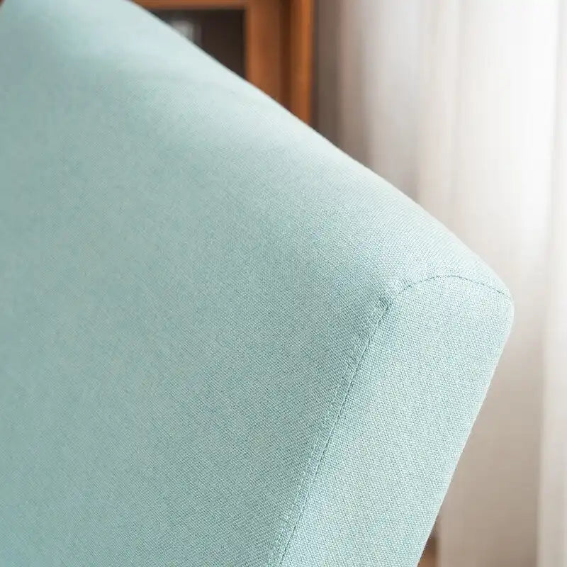 Mid-Century Modern Wood Frame Accent Chair