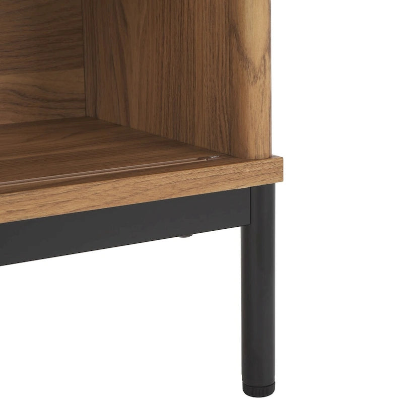 2-Door Storage Coffee Table - 43.7 W x 21.5 D x 15.4 H in.