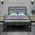 Volledig metalen bedframe met hoofdbord