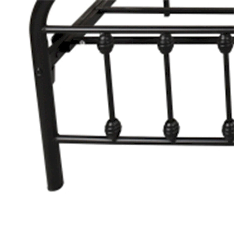 Volledig metalen bedframe met hoofdbord