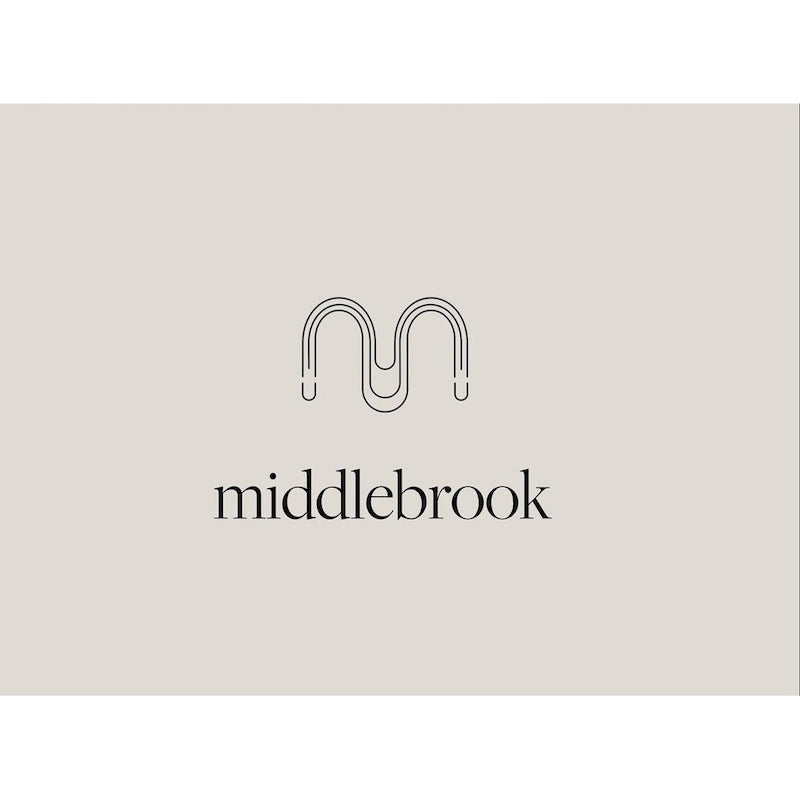 Middlebrook Designs Modern Fluted-Drawer Nightstand (Set of 2)