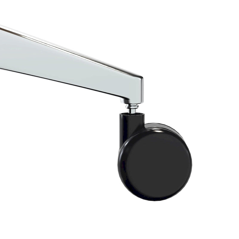 High-Back Faux Leather Office Chair with Swivel and Tilt